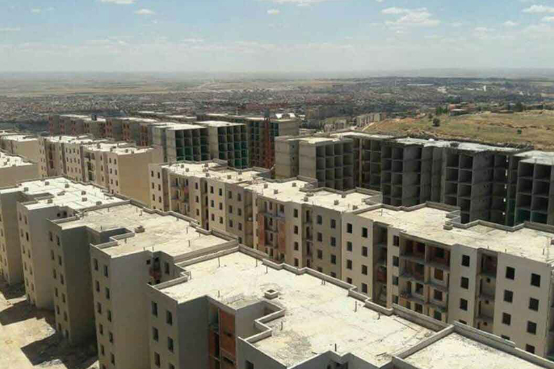 Алжир - Проект массового жилищного строительства в Тиарете