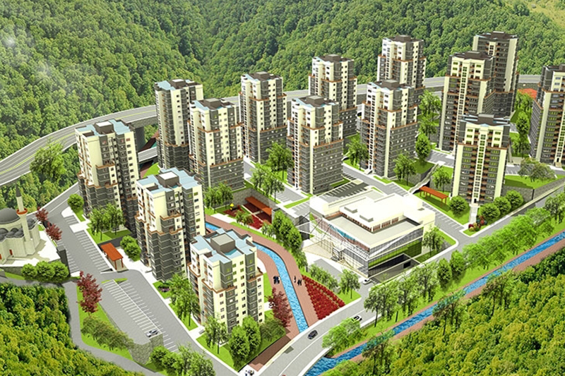 مشروع هامامديريسي ريزه - 759 وحدة سكنية